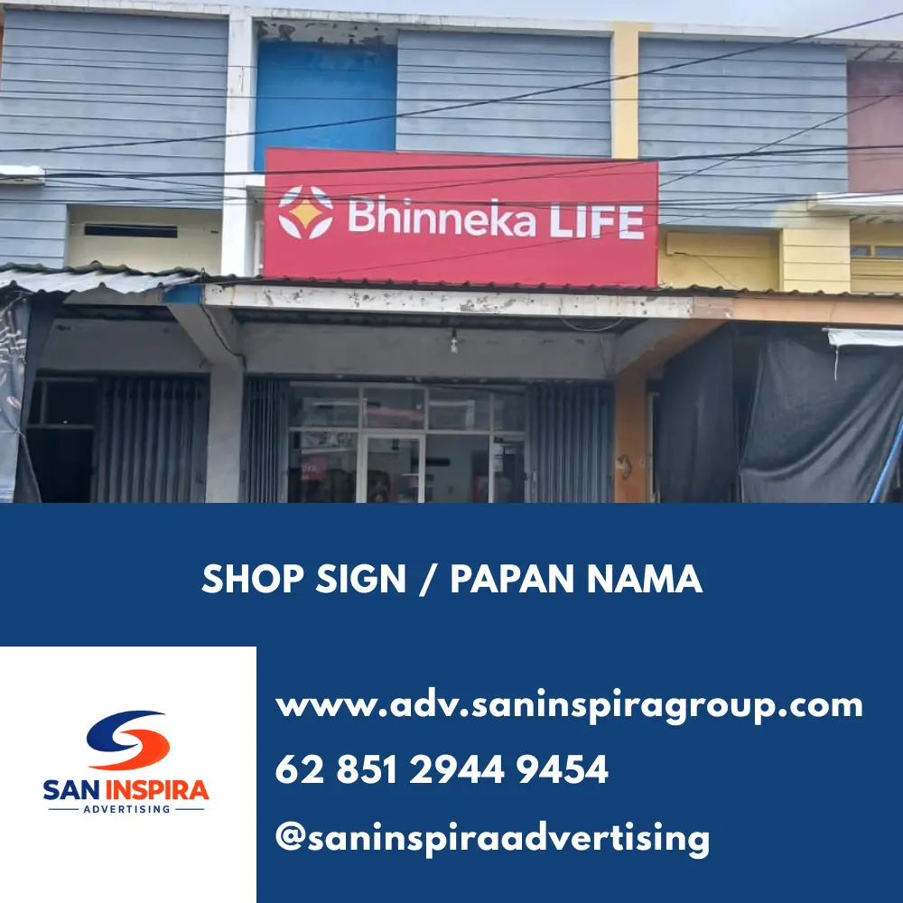 Shop Sign / Papan Nama Surabaya & Sekitarnya